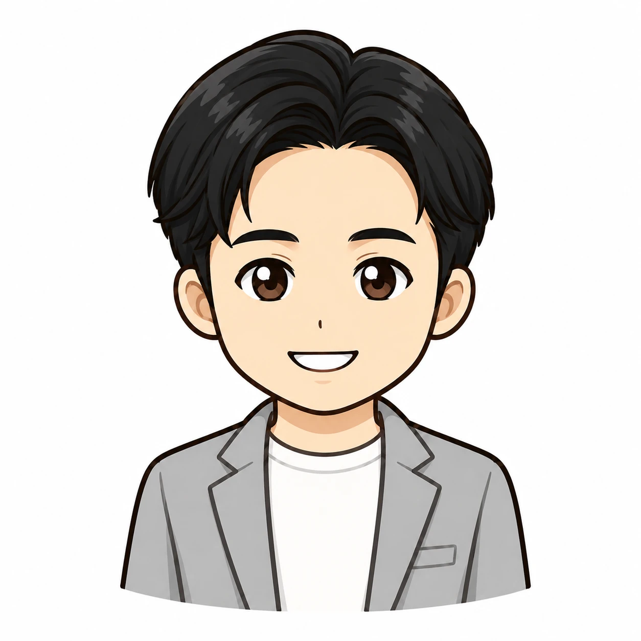 みやけんのプロフィールイラスト